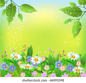 fresh nature landscape