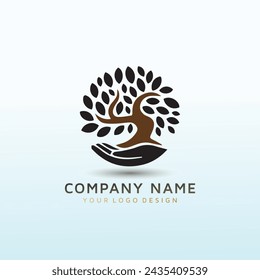 Fresh new company looking to save trees logo