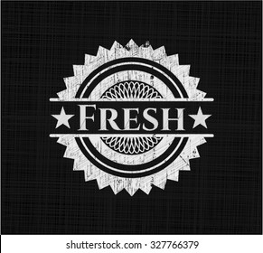 Fresh on blackboard