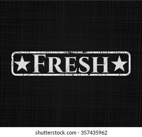 Fresh on blackboard