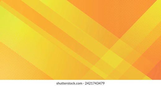 Brillo de fondo abstracto de color naranja fresco y vector de elemento de capa para el diseño de presentación