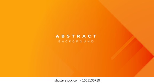 Fresh Orange Circle Line Gradient Background Vector