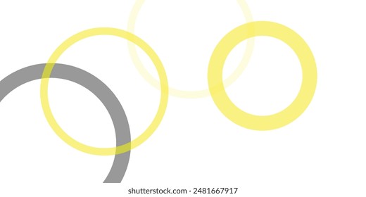 Fresh Orange Circle Line Gradient Background Vector