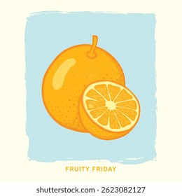 Fresh orange fruit set. Whole orange with slices and cut orange fruit. Organic fruits for juice or vitamin C healthy food.