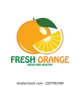 Fruta naranja fresca, trozo de pomelo de limón pomelo Icono ilustración de la plantilla de diseño de la ilustración del vector