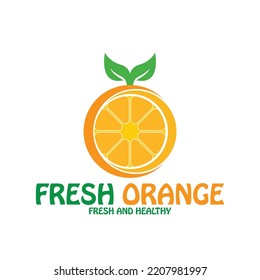 Fruta naranja fresca, trozo de pomelo de limón pomelo Icono ilustración de la plantilla de diseño de la ilustración del vector
