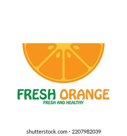 Fruta naranja fresca, trozo de pomelo de limón pomelo Icono ilustración de la plantilla de diseño de la ilustración del vector