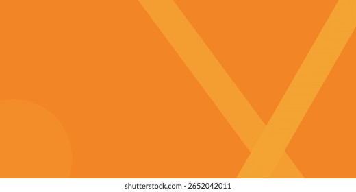 Fresh orange gradient web abstract background geometry shine and layer element vector for presentation design. simple mode type2