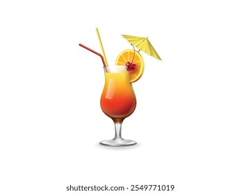 Fresh Orange Juice in Glass and Fresh Fruits with Leaves on Wooden Background. Fresh Orange Juice in a Glass with Whole Fruits and Leaves on Rustic Wooden Background