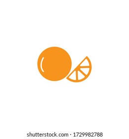 Fresh Orange juice ilustration vector template