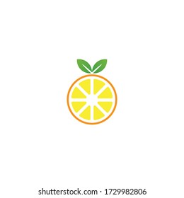 Fresh Orange juice ilustration vector template