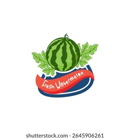 Fresh orange logo vector illustration
