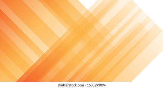 Fresh Orange Rectangle Line Abstract Background Presentation Vector Illustration
