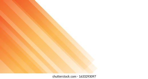 Fresh Orange Rectangle Line Abstract Background Presentation Vector Illustration
