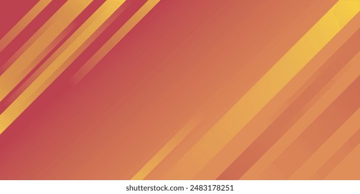 Fondo abstracto rojo anaranjado fresco, brillo y Vector de elemento de capa para el diseño de la presentación. 
