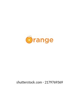 Orangefarbenes Logo Design.