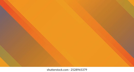 Vector de Anuncio de fondo azul amarillo anaranjado fresco para redes sociales PPT