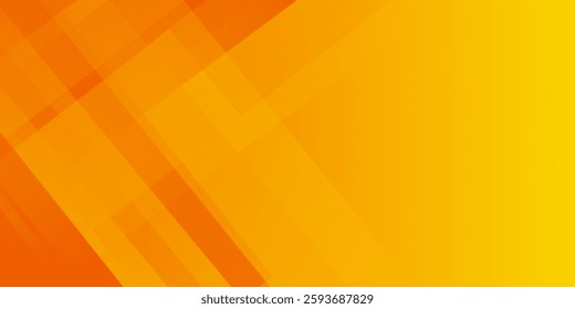 Fresh Orange Yellow Blue Background Banner Vector For PPT Social Media