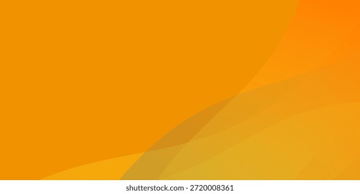 Vector de Anuncio de fondo azul amarillo anaranjado fresco para redes sociales PPT