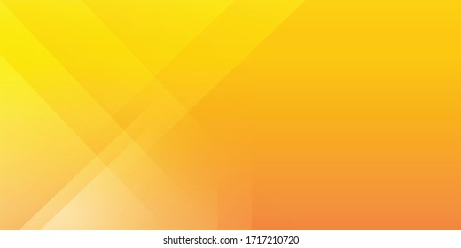 Fresh orange yellow gradient abstract background geometry shine and layer element vector for presentation design. Suit for business, corporate, institution, party, festive, seminar, and talks.