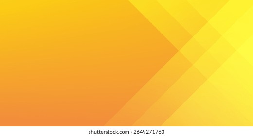 Gradiente amarelo alaranjado fresco abstrato geometria de fundo brilho e camada elemento vetor para design de apresentação. eps 10