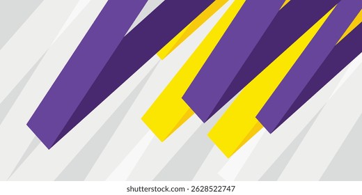 Fresh orange, yellow and purple background for presentation design. Modern abstract triangle pattern with trendy design concept. Suit for banner, poster, flier, backdrop, and much more