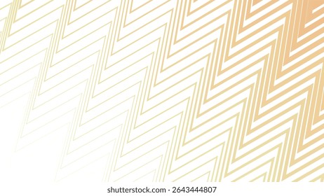 Zig Zag orange frais Ligne Motif harmonieux Arrière-plan pour le Fond d'écran textile moderne et la conception numérique