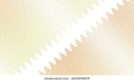 Verse Oranje Zig Zig Line Naadloze Patroon Achtergrond voor Modern Textiel Behang en Digitaal Ontwerp