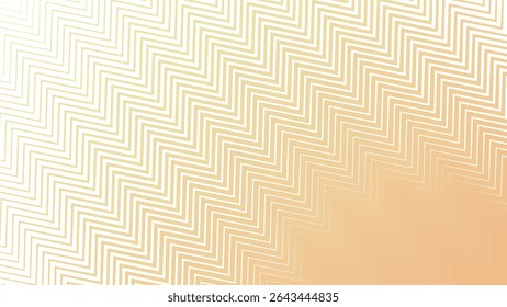 Fresh Orange Zig Zag Line Seamless Pattern Background for Modern Textile Wallpaper and Digital Design