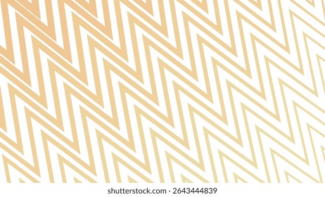 Zig Zag orange frais Ligne Motif harmonieux Arrière-plan pour le Fond d'écran textile moderne et la conception numérique