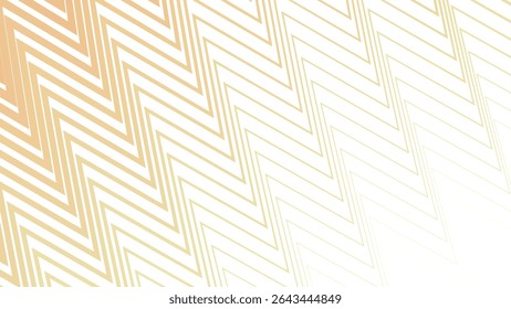 Zig Zag orange frais Ligne Motif harmonieux Arrière-plan pour le Fond d'écran textile moderne et la conception numérique
