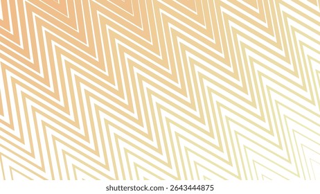 Zig Zag orange frais Ligne Motif harmonieux Arrière-plan pour le Fond d'écran textile moderne et la conception numérique