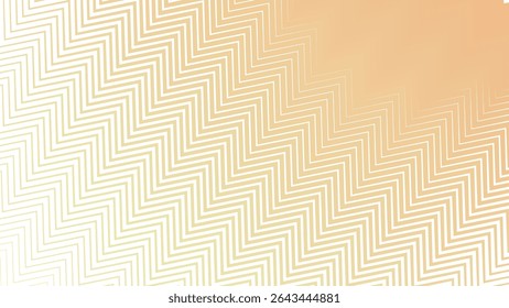 Fresh Orange Zig Zag Line Seamless Pattern Background for Modern Textile Wallpaper and Digital Design