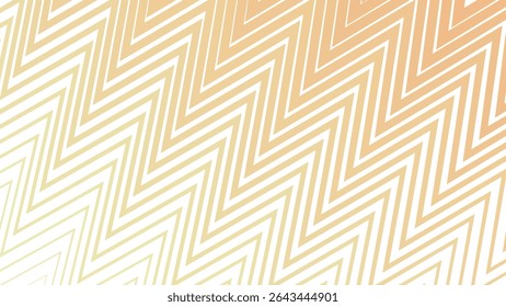 Zig Zag orange frais Ligne Motif harmonieux Arrière-plan pour le Fond d'écran textile moderne et la conception numérique