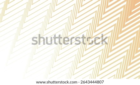Fresh Orange Zig Zag Line Seamless Pattern Background for Modern Textile Wallpaper and Digital Design