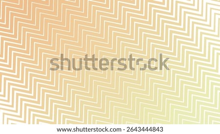 Fresh Orange Zig Zag Line Seamless Pattern Background for Modern Textile Wallpaper and Digital Design