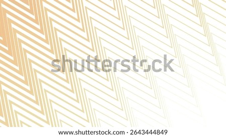Fresh Orange Zig Zag Line Seamless Pattern Background for Modern Textile Wallpaper and Digital Design