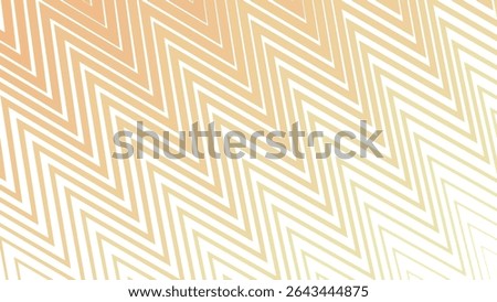 Fresh Orange Zig Zag Line Seamless Pattern Background for Modern Textile Wallpaper and Digital Design