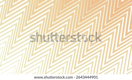 Fresh Orange Zig Zag Line Seamless Pattern Background for Modern Textile Wallpaper and Digital Design
