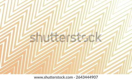Fresh Orange Zig Zag Line Seamless Pattern Background for Modern Textile Wallpaper and Digital Design