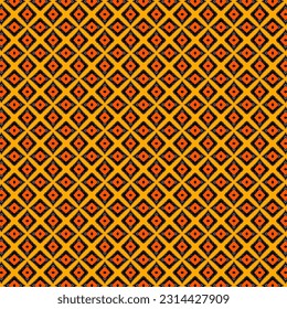 Fresh orange-red pineapple skin surface pattern