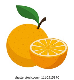 fresh oranges healthy food