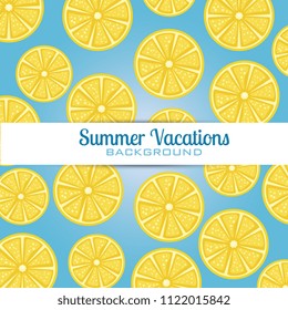 fresh oranges sliceds pattern