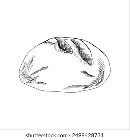 Fresh organic bread, cereal  wheat, fresh breakfast eating.. Gluten food bakery label , logo design. Cafe menu, packing 