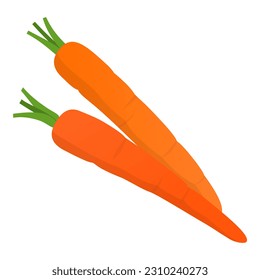 Fresh organic carrots, healthy food and diet concept