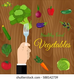 Fresh organic food. Set of vegetarian food . Vector vegetarian organic healthy food cuisine. organic natural realistic vegetable. Veggie Lover Elements