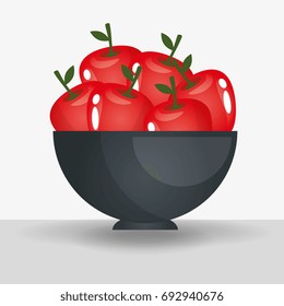 fresh organic fruit concept