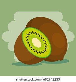 fresh organic fruit concept