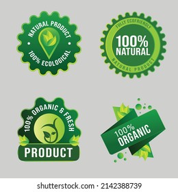 Fresh  organic logo design pack