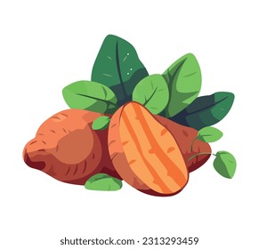 Fresh organic nuts, ripe and ready to eat icon isolated